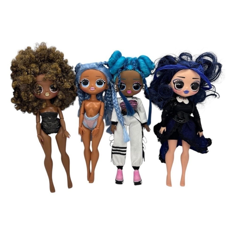 LOL Surprise OMG Fashion Dolls 9 inch LOT of 4